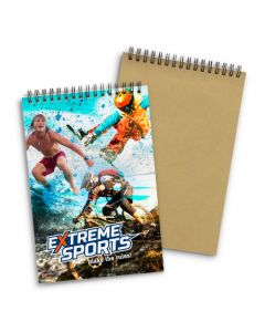 Wire Bound Custom Full Colour Note Pad